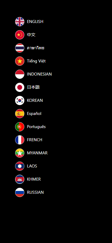 UFABET รองรับ 14 ภาษา